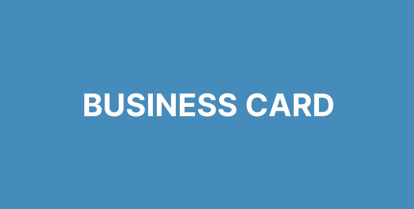 Business Card